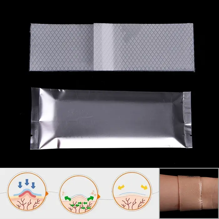 1 pièce Patch cicatrisant en gel de silicone réutilisable pour la réparation cutanée