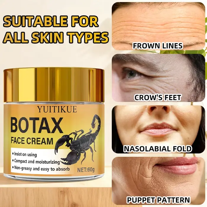BOTAX Crème Visage Anti-Rides 60g - Targets des Courantes