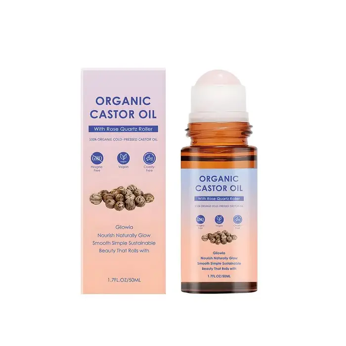 Huile de Ricin Apaisante en Bille : Soulage la Sécheresse, Illumine, Hydratation Profonde, Nourrit, 