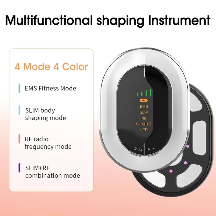 Appareil Amincissant Corps EMS RF Massageur Cellulite LED Raffermissant Avec Gel