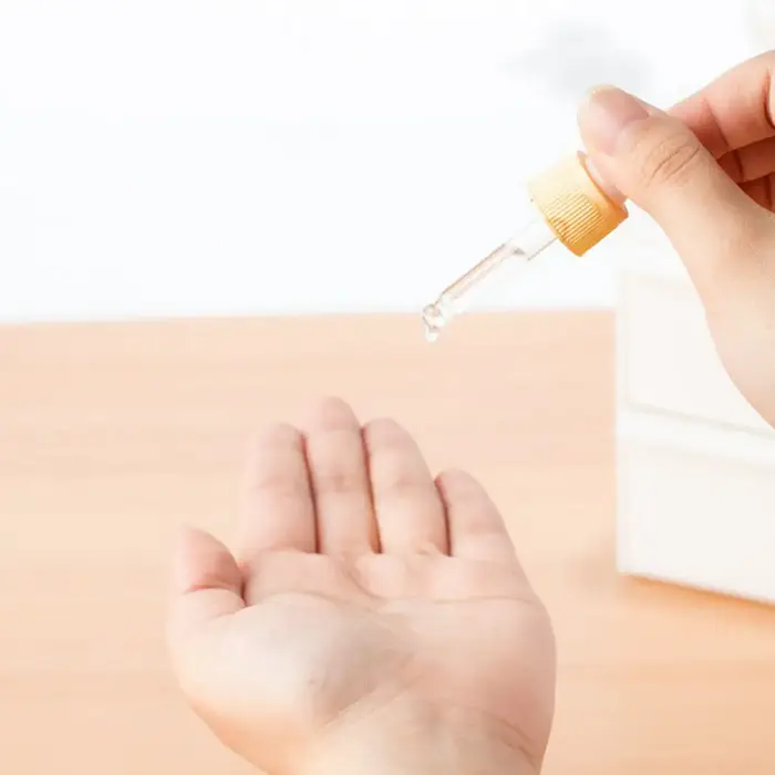 Flacon compte-gouttes en verre transparent 10x5ml - 20ml