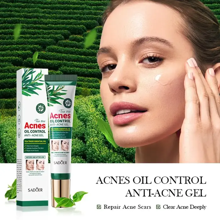 Crème anti-acné à l'arbre à thé SADOER