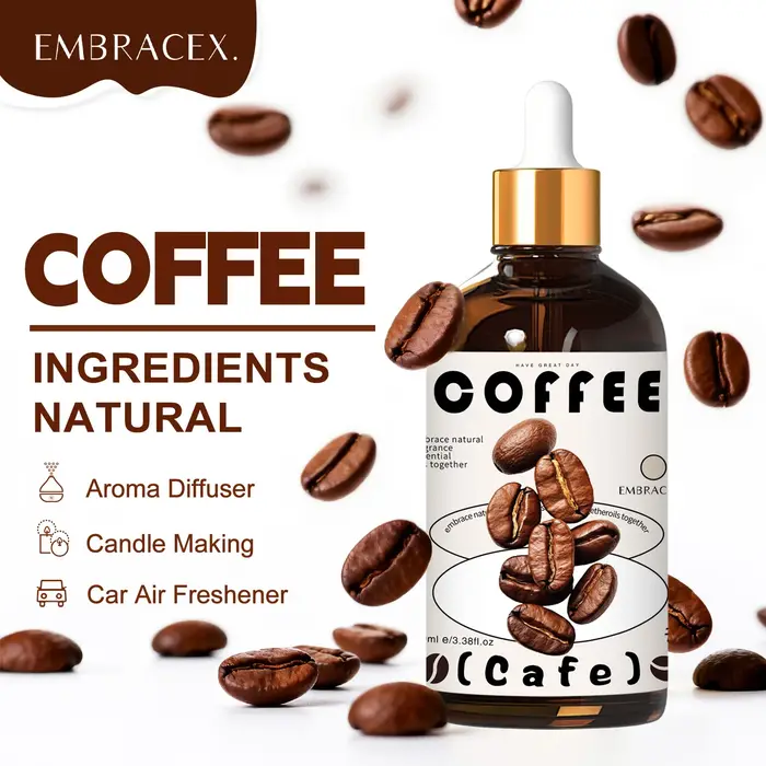Huile essentielle de café 100 ml, huiles essentielles de qualité supérieure pour offrir en cadeau à 
