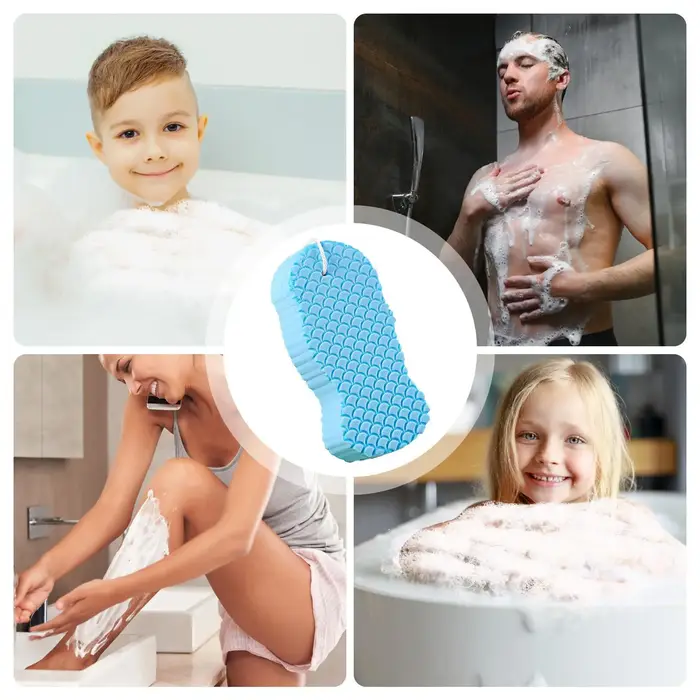 Éponge douce exfoliante pour le corps