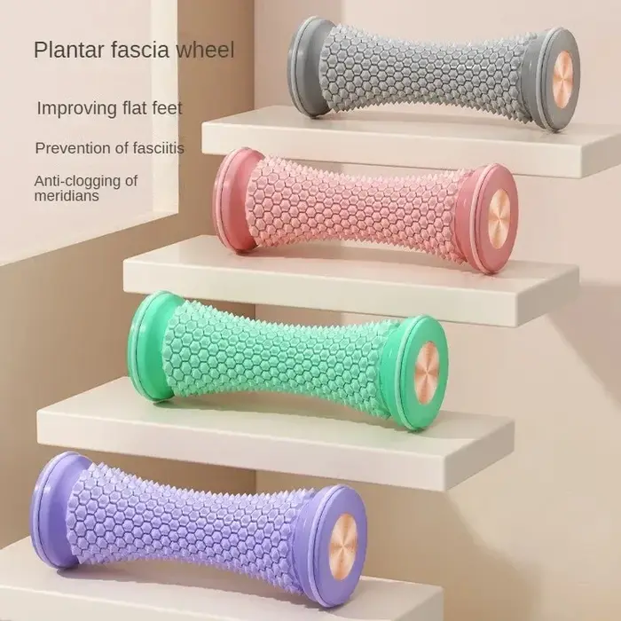Mini masseur de pieds, rouleau de Massage, boule de Massage de Yoga, rouleau de Fascia plantaire, so