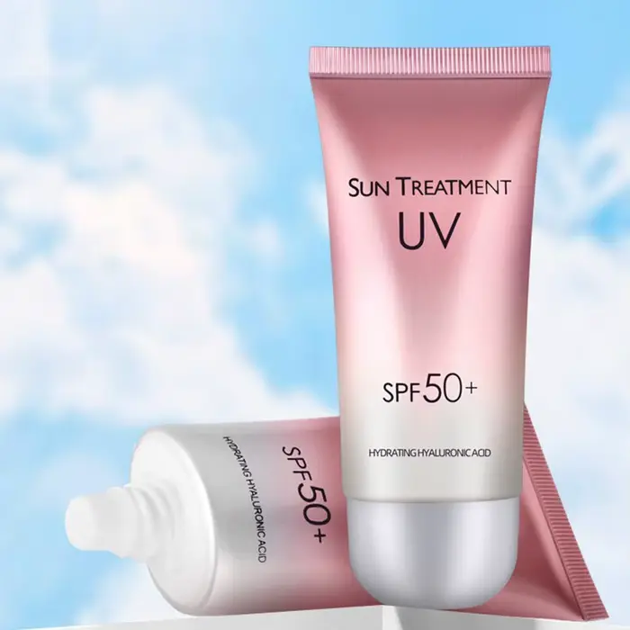 Crème solaire douce et Non irritante, 60g, haute Protection, contrôle du sébum, hydrate, calme, Anti