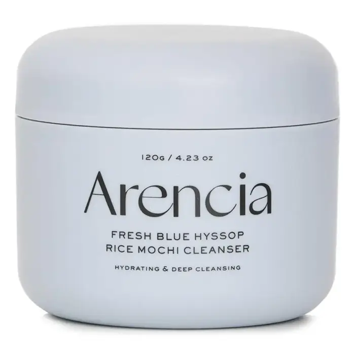 Nettoyant Mochi au riz Arencia 120g, Nettoyant visage exfoliant et purifiant en profondeur, Nettoyan