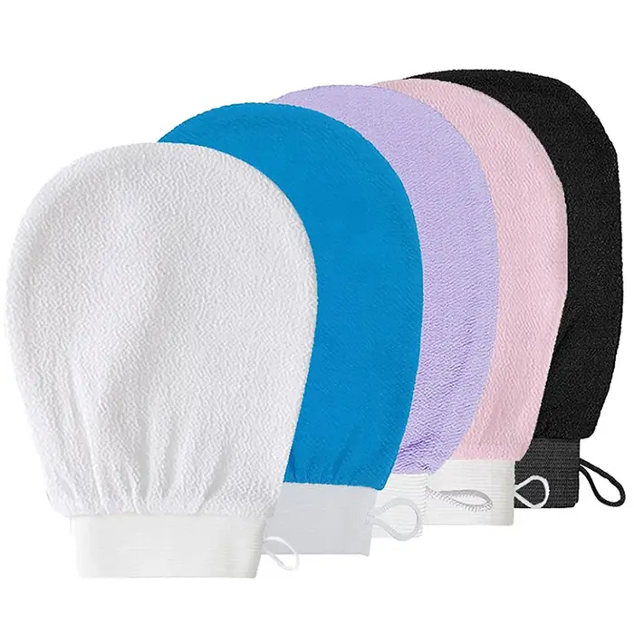 Gant exfoliant de douche marocain