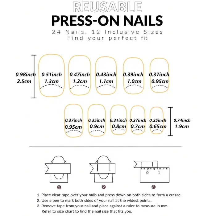 Faux ongles carrés dégradés bleus à pression, 24 pièces, avec longs brillants en acrylique, entièrem