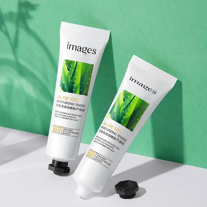 Crème à la main en gel d'e Vera, hydratant et à rentabilité tendre, amélioration de la sécheresse, s