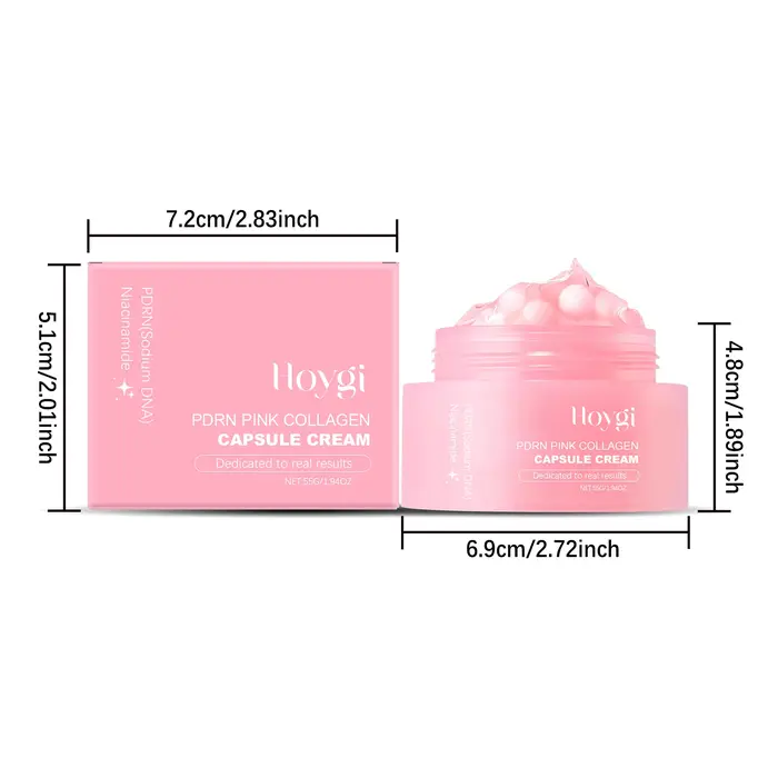 Capsule de collagène hydratante crème hydratante raffermissante Anti-âge Niacinamide même le teint é