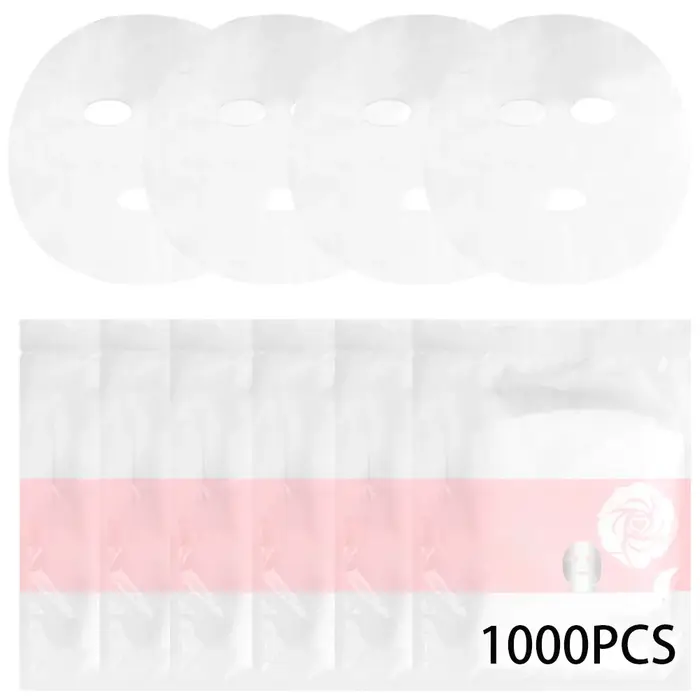 200/500 feuilles masque Facial Transparent hydratant