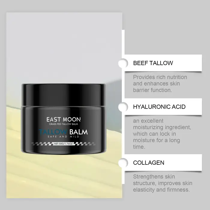 Crème raffermissante pour le visage East Moon pour hommes