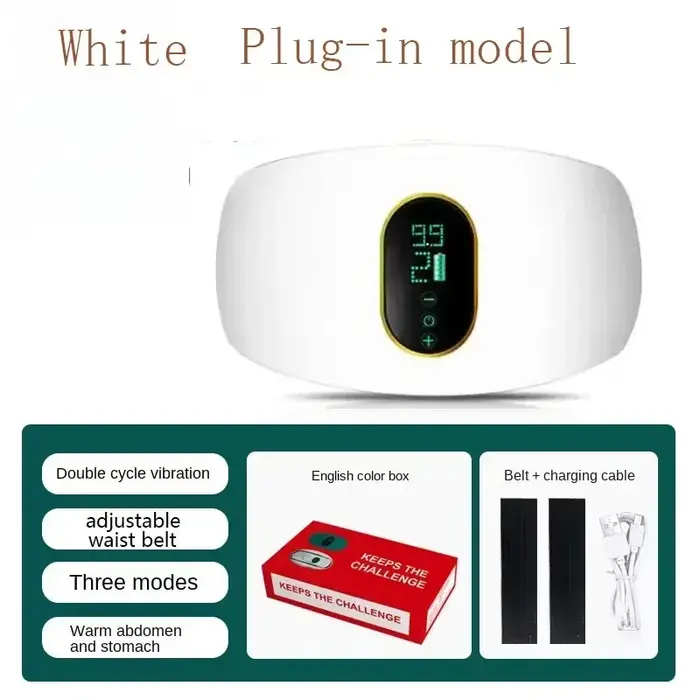 Machine amincissante pour femmes, brûleur de graisse abdominal électrique, ceinture de massage anti-