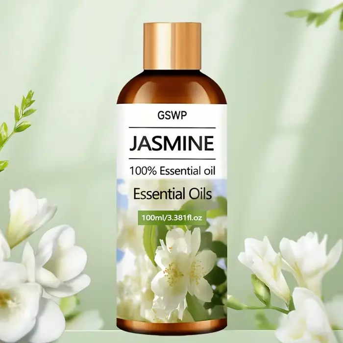Huile Essentielle Hydratante au Jasmin GSWP, Hydratation Profonde et Contrôle Visible du Sébum, Rafr