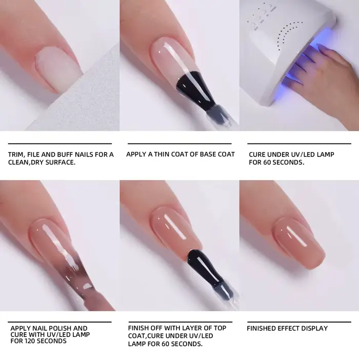 XEIJAYI 15ML 1pc vernis à ongles Gel rose glace