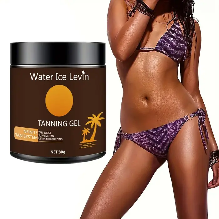 Gel bronzant naturel sans traces - Ingrédients naturels