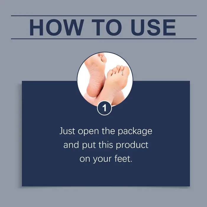 Chaussettes de soins des pieds confortables – Soulagement doux