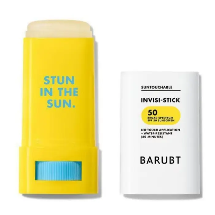 Stick solaire matifiant visage et corps 30g SPF50+ – Protection solaire anti-UV, crème hydratante do