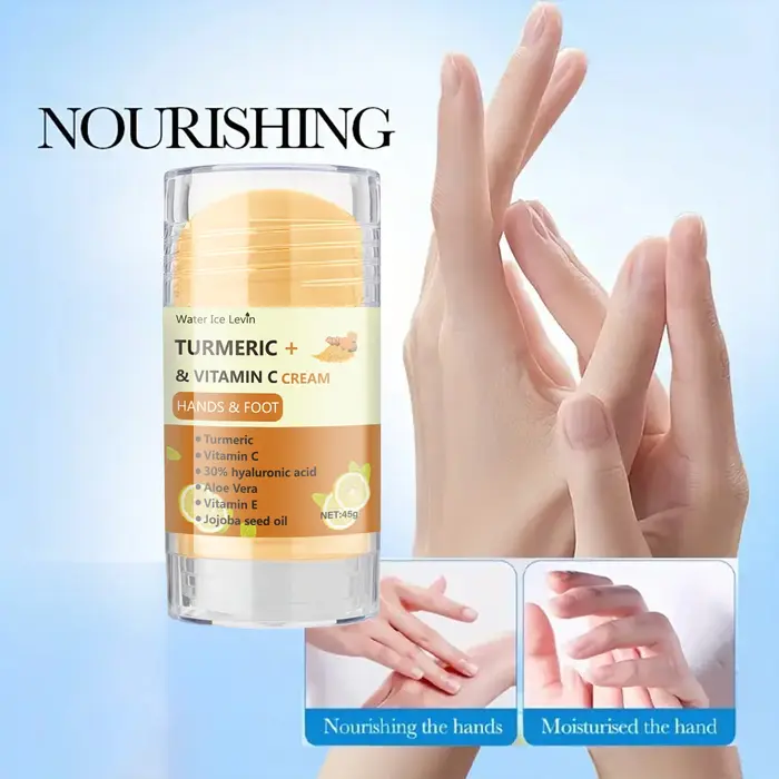 Crème Mains et Pieds au Curcuma et Vitamine C