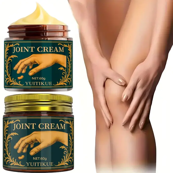 YUITIKUE Crème de Soin articulaire 60g - Hydrate la peau et les articulations, Absorption facile pou