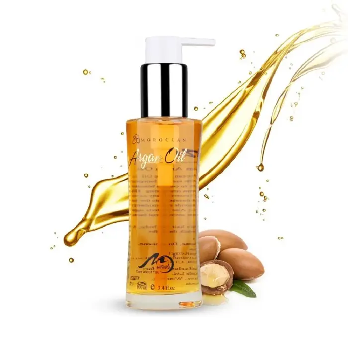 Huile d'argan biologique 100% naturelle, soin capillaire marocain, huile essentielle, nourrit le cui