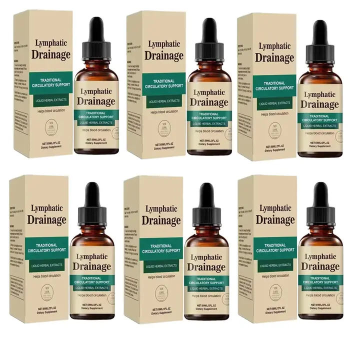 Gouttes de drainage lymphatique - Extraits liquides naturels à base de plantes