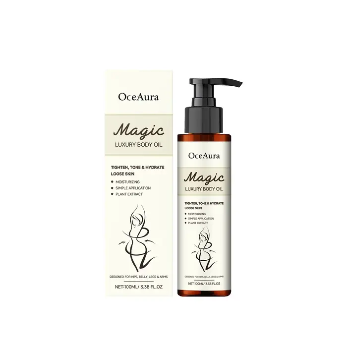 Huile Corporelle Luxe Magique Hydratation Profonde Peau Éclatante Lissante Raffermissante Éclaircissante Améliore le