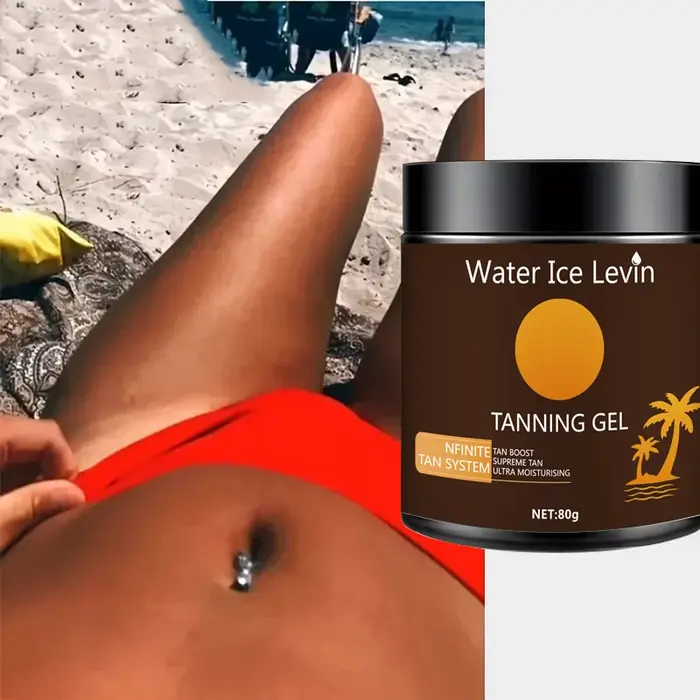Gel bronzant naturel sans traces - Ingrédients naturels