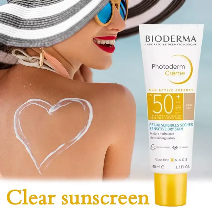 Lotion solaire rafraîchissante et correctrice