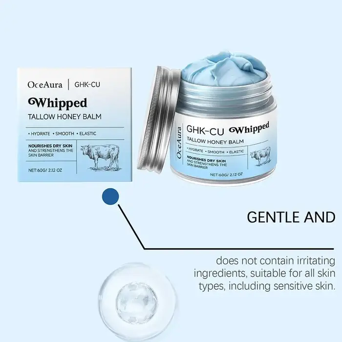 Crème au suif de bœuf GHK-CU aux peptides de cuivre