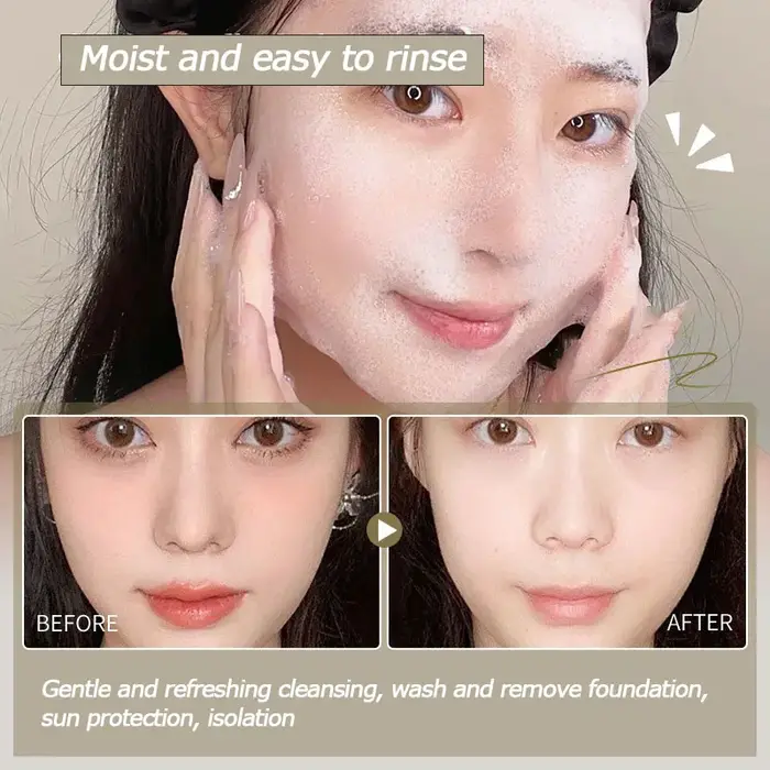 Nettoyant visage, huile nettoyante