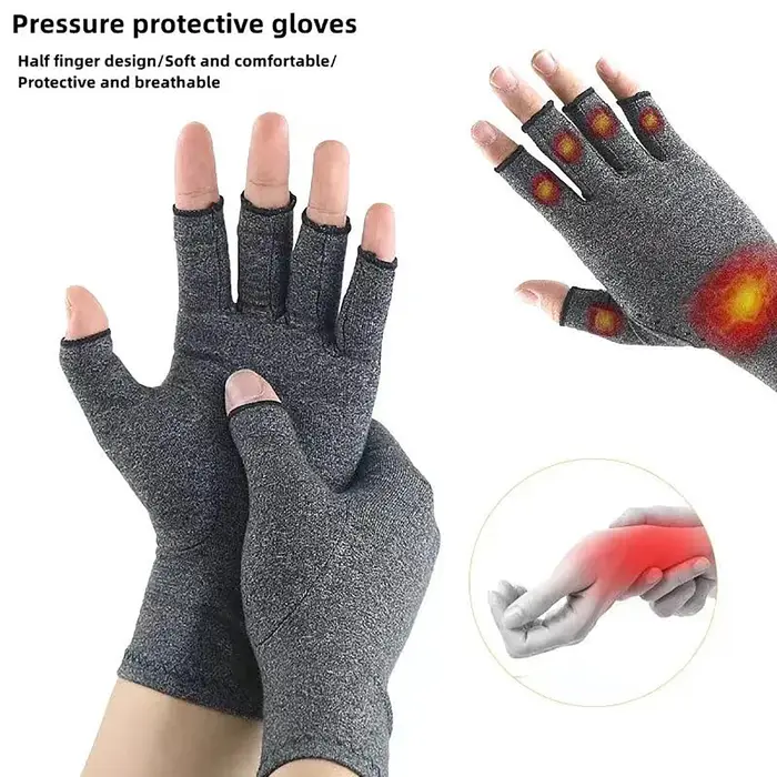 Gants d'arthrite à Compression en coton