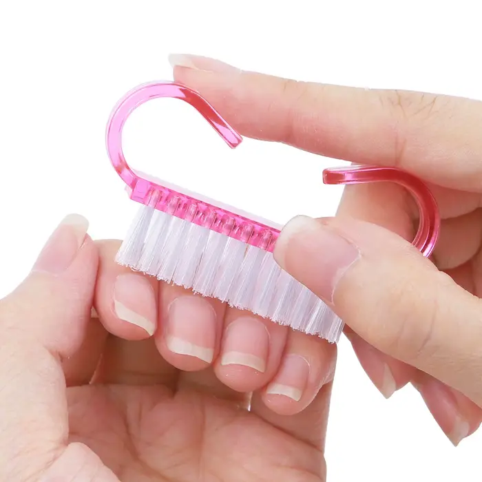 Brosses à ongles en plastique, mélange de documents, livres de récurage à la main, nettoyeur de pous