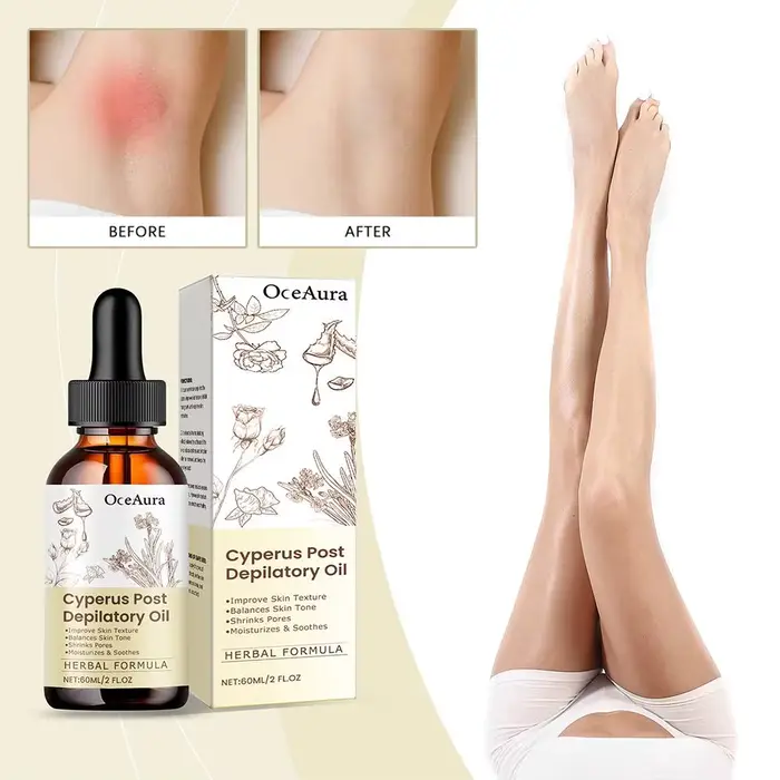 Huile Essentielle Naturelle de Cyperus Rotundus 60ml pour l'Épilation