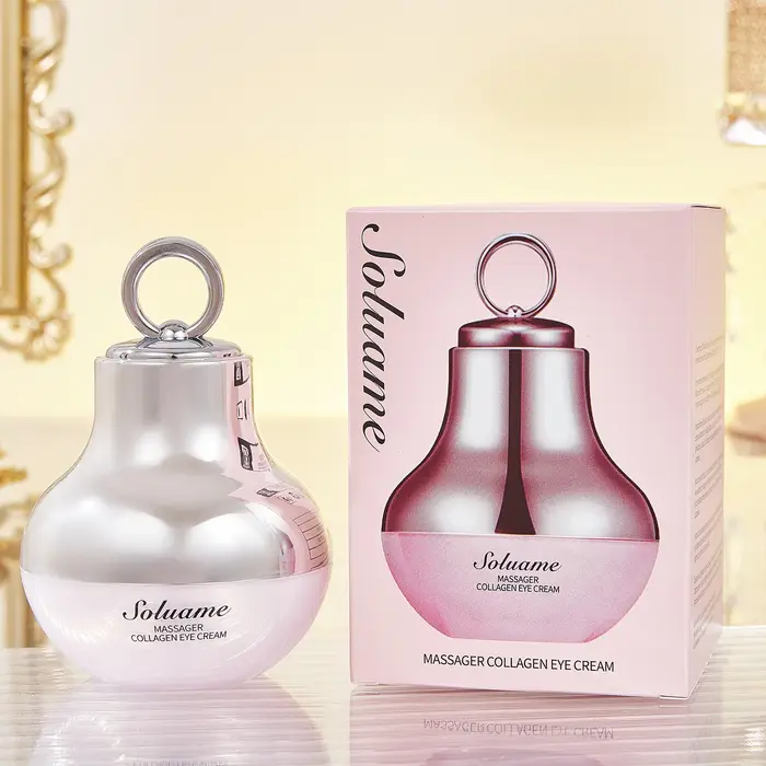 Crème pour les yeux au collagène - Hydratante et raffermissante pour le contour des yeux, soin doux 