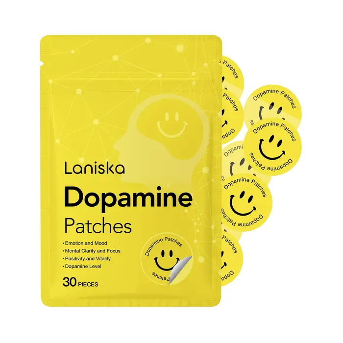Patchs de Dopamine : Boost de Vitalité, Amélioration Instantanée de l'Humeur et de la Concentration,