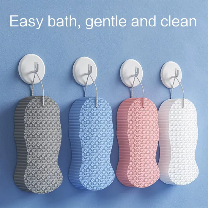 1pc doux éponge corps épurateur bain exfoliant gommage