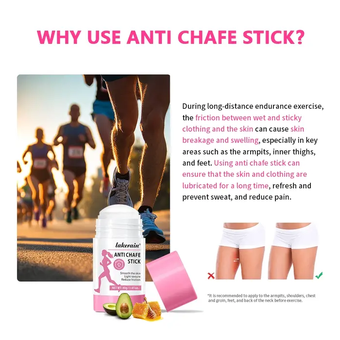 Bâton Anti-friction pour cuisses de course