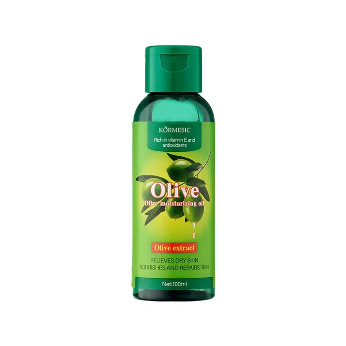1/2 Pcs Huile pour le corps à l'olive KORMESIC avec vitamine E et antioxydants, huile hydratante pou
