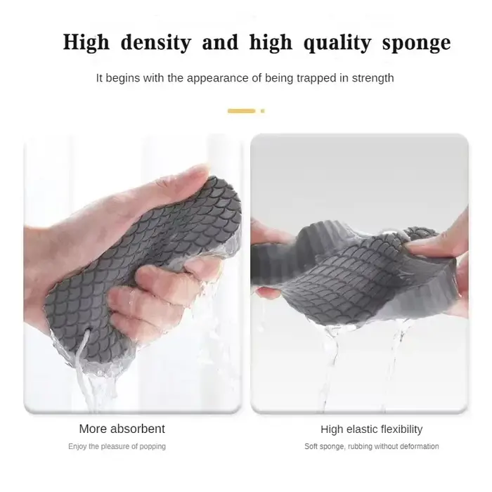 Éponge exfoliante douce pour le corps