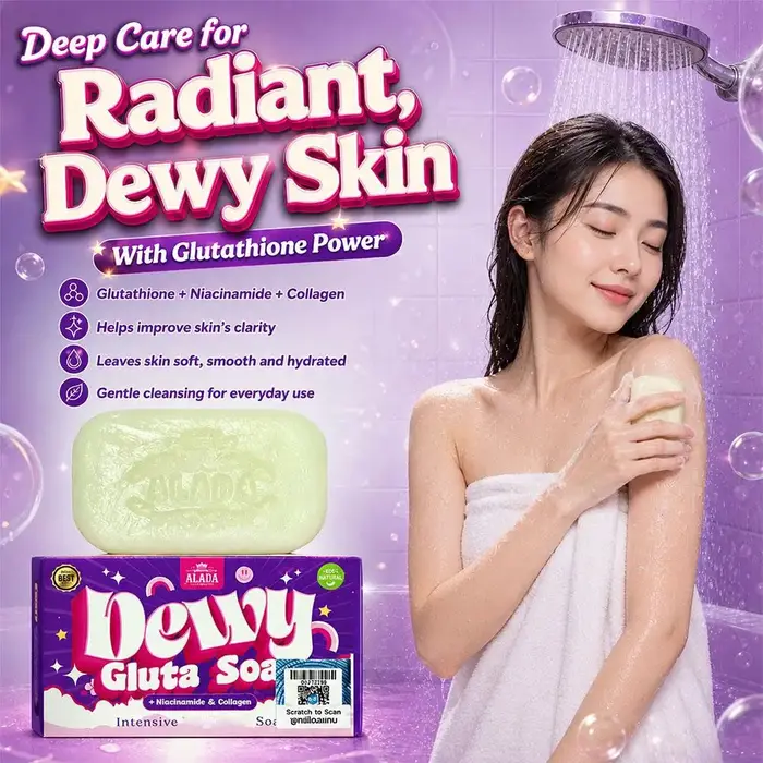 Savon facial au glutathion