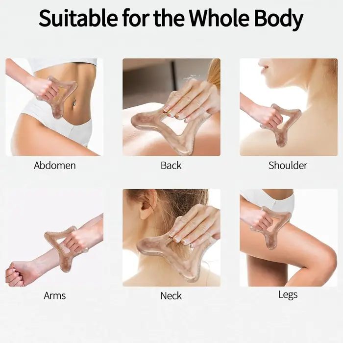 Outil Gua Sha pour le corps en résine
