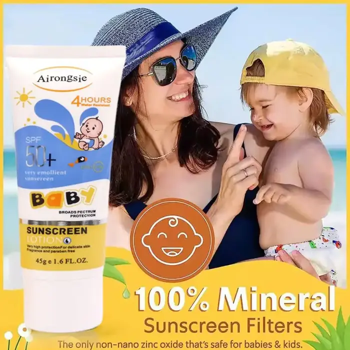 Lotion solaire pour bébé Airongsje SPF50+