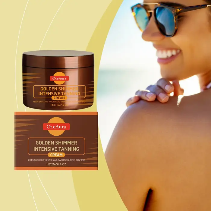 Crème Corporelle Éclaircissante et Protectrice Solaire, Résistante aux UV, à l'Essence Végétale, pou