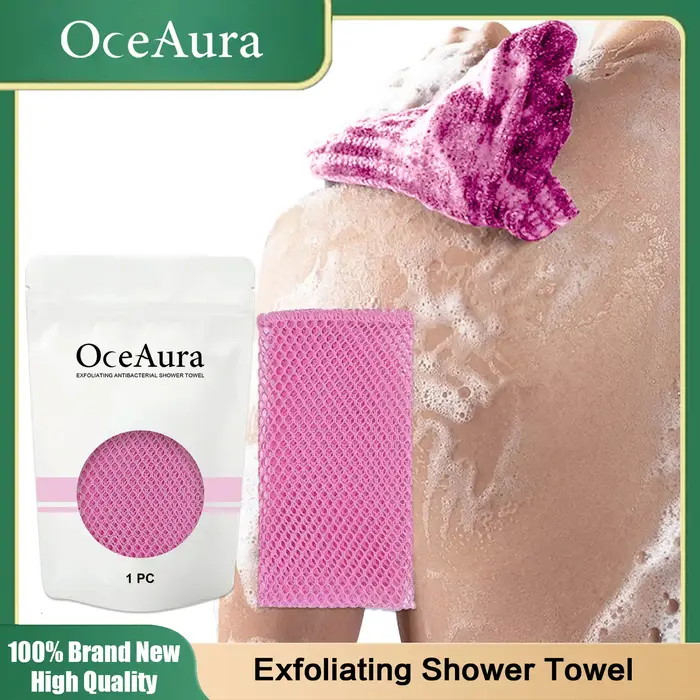 Gant de toilette pour le dos, serviette de douche exquise, nettoyage de la peau, polissage du gril, 