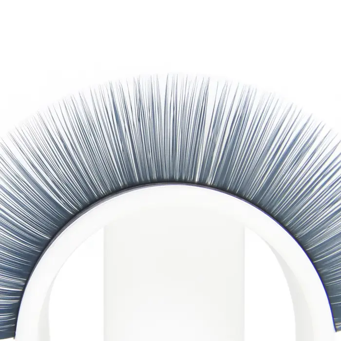 GLAMLASH cils colorés bleu lac/lavande/cannelle/vert foncé/gris Matcha Extension de faux