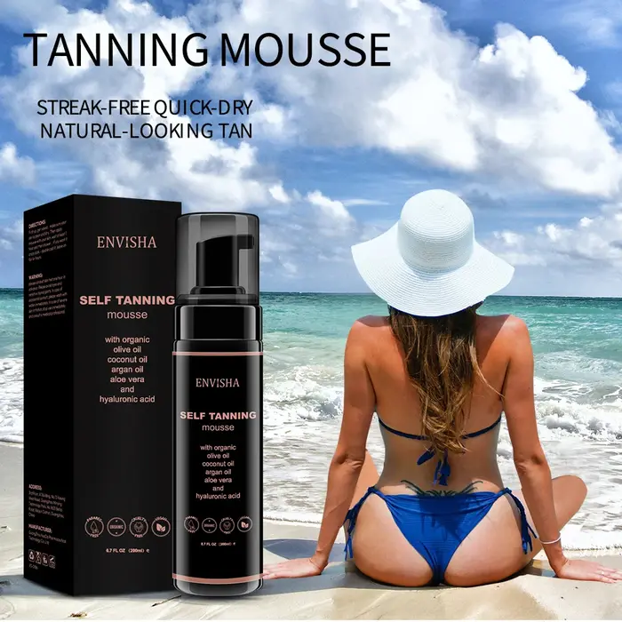 Envsha – Mousse bronzante pour le corps