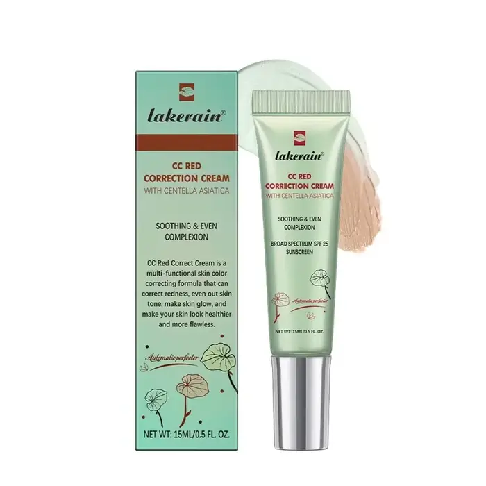 CC crème correctrice rouge apprêt hydratant imperméable Anti-transpiration maquillage avant correcte