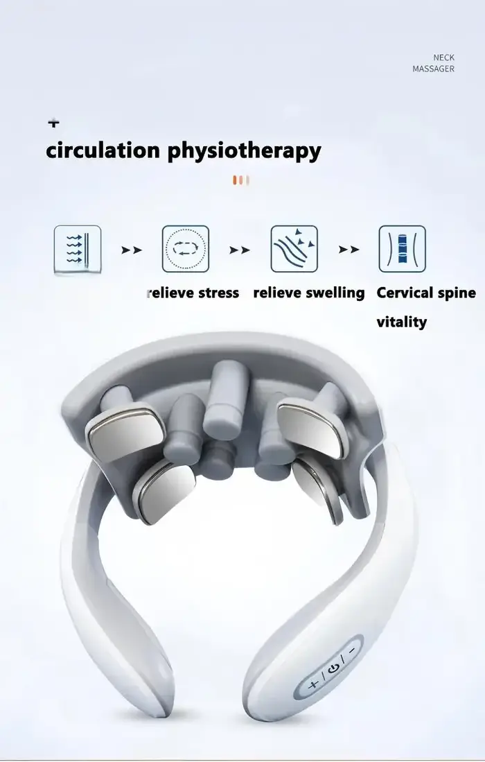 Appareil de massage intelligent pour le dos et le cou, masseur cervical, soin des vertèbres cervical
